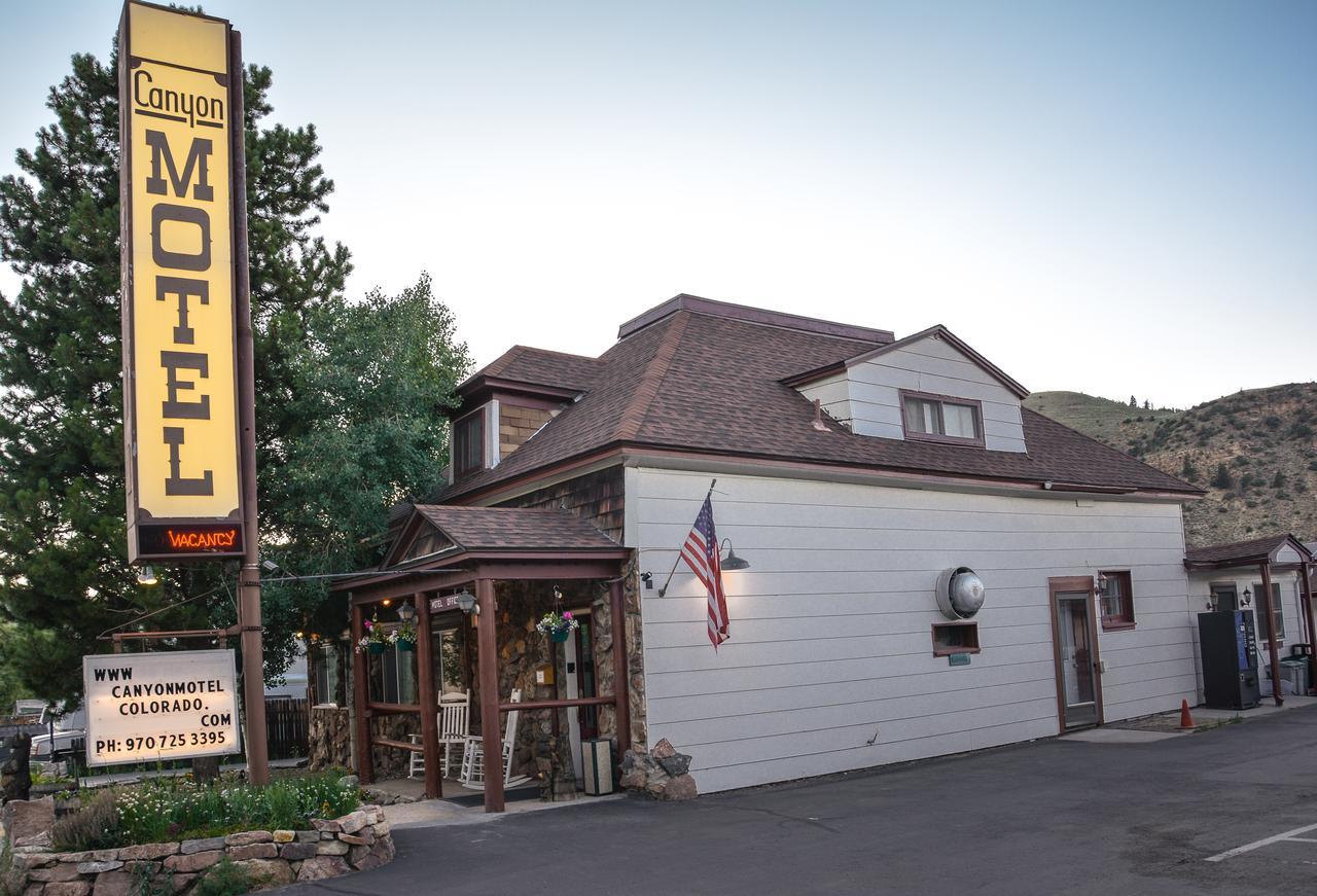 Canyon Motel Near Rocky Mountain National Park Hot Sulphur Springs Bagian luar foto